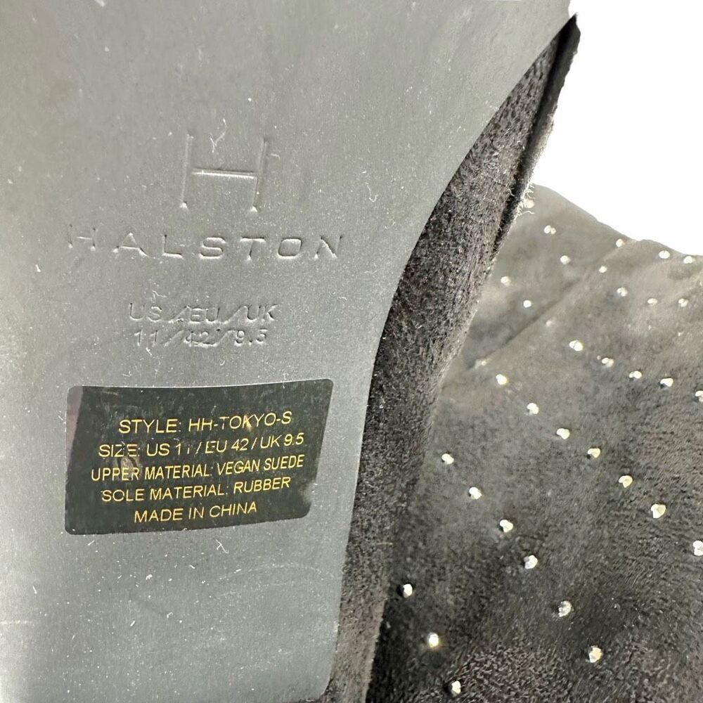 H by Halston Tokyo Women’s Side Zip-up Jeweled Booties - Picture 8 of 10